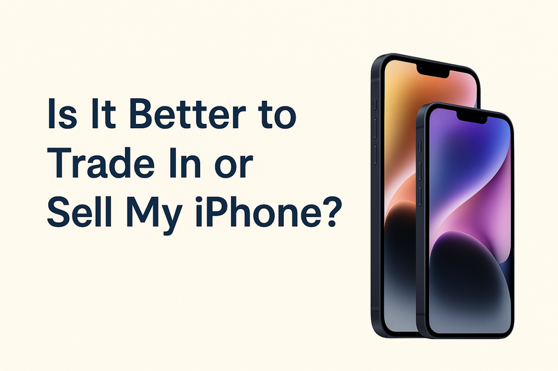 Is it better to trade in or sell my phone