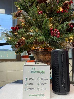 Worry Free Gadgets Bluetooth Speaker Black (WQ29)