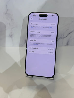 iPhone 16 Pro Max 256GB Unlocked Pre-owned