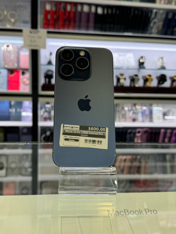 iPhone 15 Pro 128GB Unlocked Pre-owned