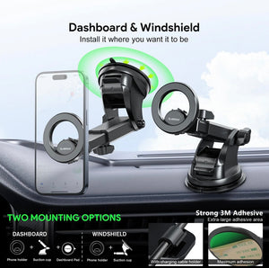 Car Dashboard Telescopic Windshield & Dash Mount