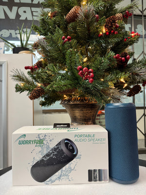 Worry Free Gadgets Bluetooth Speaker Blue WQ29