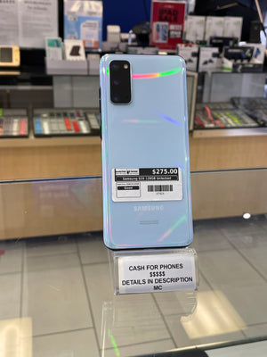 Samsung S20 128GB Unlocked  Pre-owned