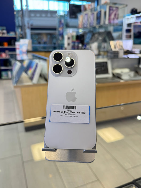 iPhone 15 Pro 128GB Unlocked Pre-owned