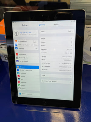 iPad 4 128GB Wifi Pre-owned