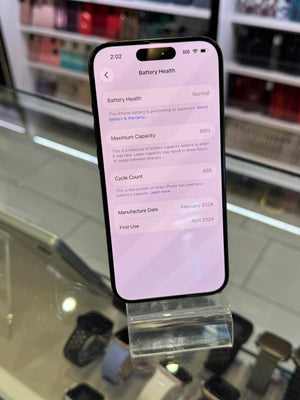 iPhone 15 Pro 128gb Unlocked Pre-owned