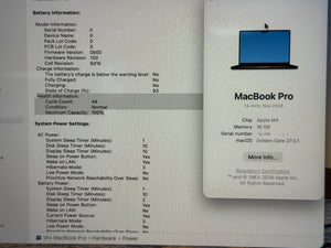 MacBook Pro 14 M4 16GB 512GB Pre-owned