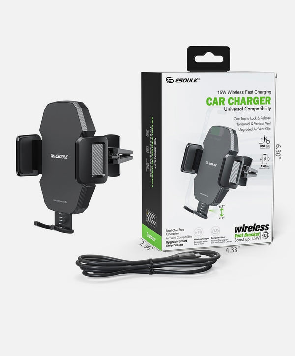 Vent Bracket Wireless Fast Charging Air Vent Clip