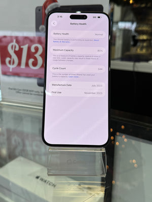 iPhone 15 Pro Max 256gb AT&T