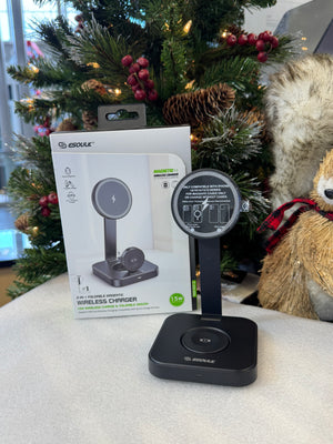 2-In-1 Foldable Magnetic Wireless Charger