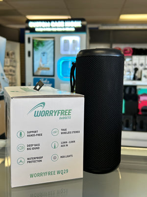 Worry Free Gadgets Bluetooth Speaker Black (WQ29)