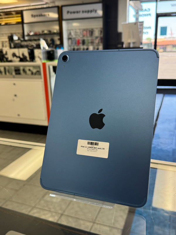 iPad 11th Gen 128GB WiFi and LTE Pre-owned