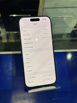 iPhone 17 Pro 1TB Unlocked