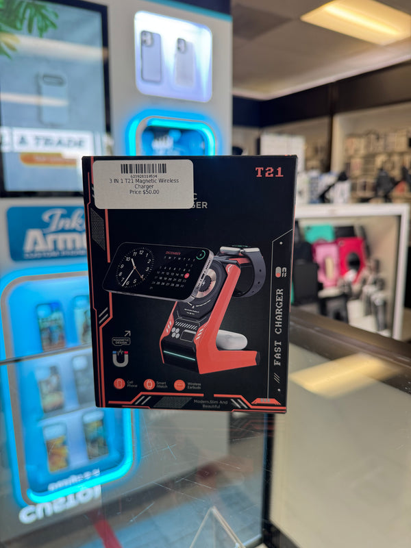 Product packaging with branding and product details in a store setting