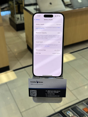 iPhone 15 Pro 256GB Unlocked Pre-owned