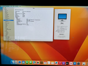 Apple iMac 2017 i5 8GB 256GB Pre-owned