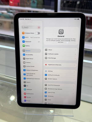 iPad Mini 6 64GB WiFi Pre-owned