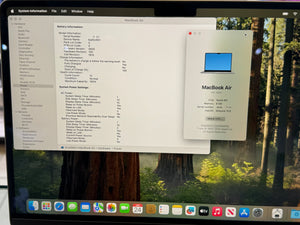 Macbook Air M2 2022 8GB 512GB Pre-owned