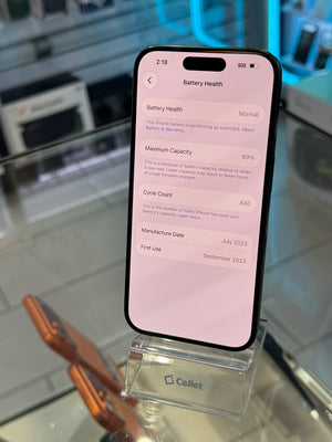 iPhone 15 Pro 256GB Unlocked Pre-owned