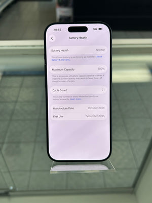 iPhone 17 Pro 256GB Unlocked Apple Warranty 12/26 Pre-owned