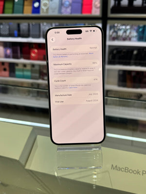 iPhone 15 Pro Max 256GB Unlocked Pre-owned