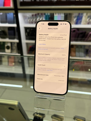 iPhone 15 Pro 128GB Unlocked Pre-owned