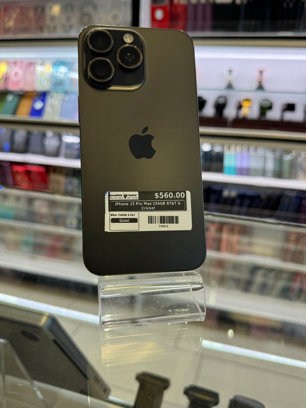iPhone 15 Pro Max 256GB AT&T & Cricket Pre-owned