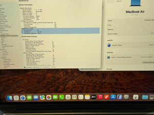 Macbook Air 13 2022 M2 16GB 256GB Pre-owned