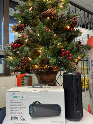 Worry Free Gadgets Bluetooth Speaker Black (WQ29)