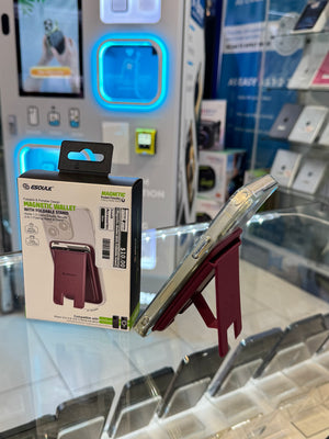 Magnetic Wallet With Foldable Stand