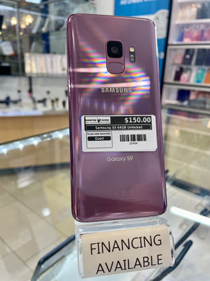 Samsung S9 64GB Unlocked Pre-owned