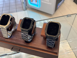 Stainless Steel Band Case for Apple Watch 49mm (Black)