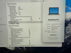 Macbook Pro 13 2020 i5 8GB 256GB Pre-owned