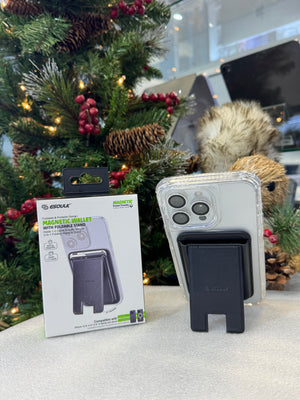 Magnetic Wallet With Foldable Stand