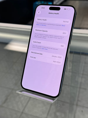 iPhone 15 Pro Max 256GB Unlocked Pre-owned