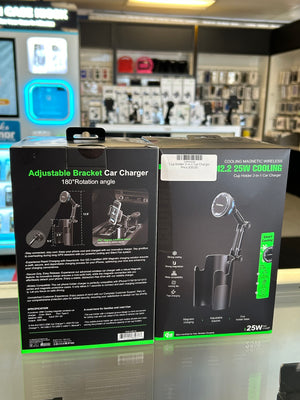 Cup Holder 2-in-1 Car Charger