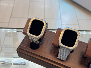 Stainless Steel Band Case for Apple Watch 49mm (Silver)