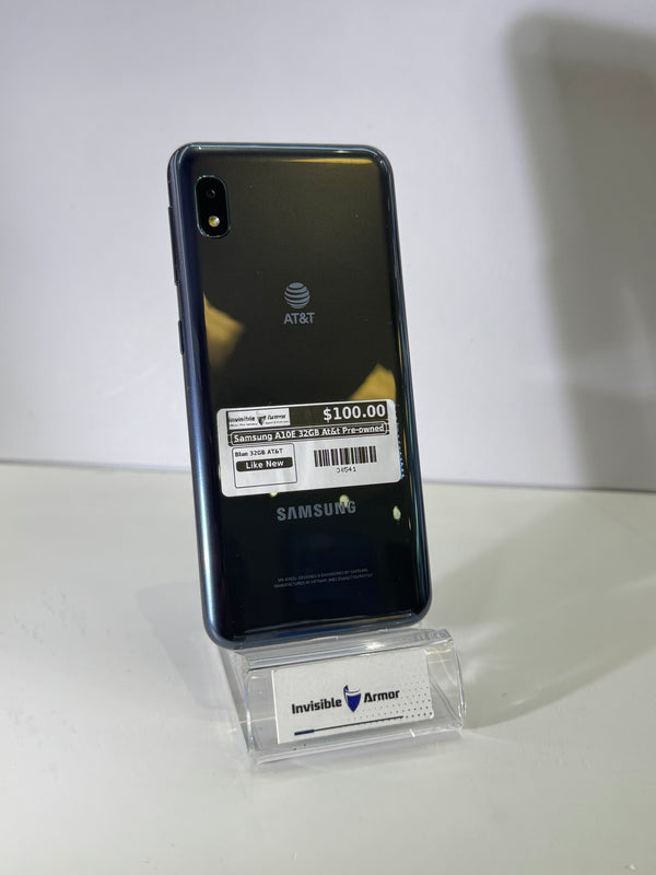 Samsung A10E 32GB At&t Pre-owned