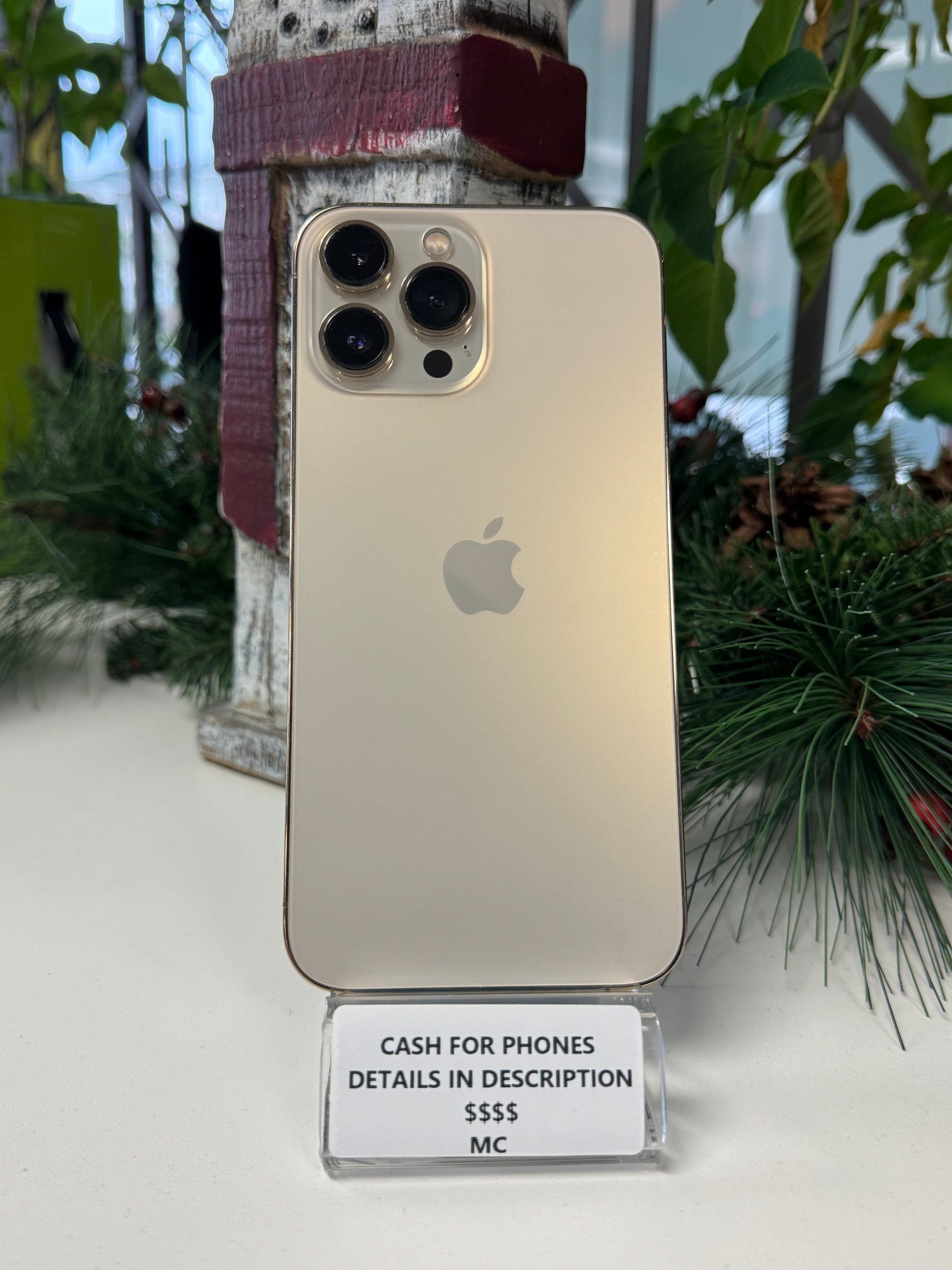iPhone 13 Pro Max 128GB Unlocked Pre-owned - Invisible Armor