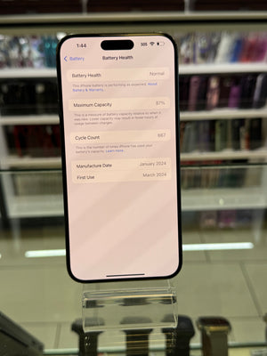 iPhone 15 Pro Max 256GB AT&T & Cricket Pre-owned