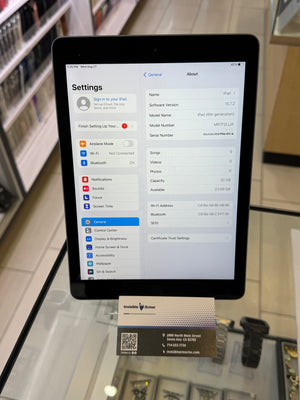 iPad 6th Gen 32gb Wifi