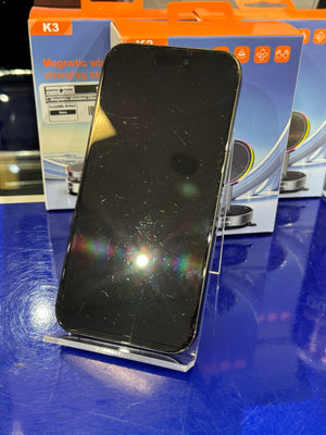 Smartphone on a stand