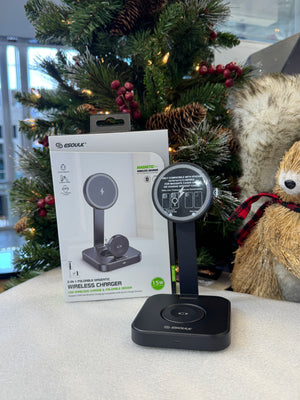 2-In-1 Foldable Magnetic Wireless Charger