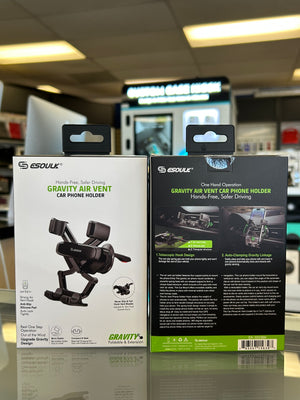 Gravity Air Vent Car Mount (EK-3003BK)