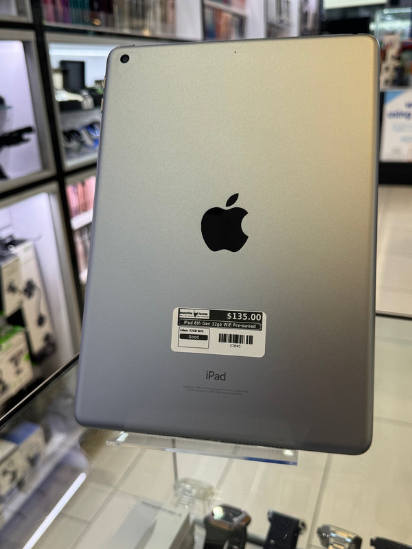 iPad 6th Gen 32gb Wifi