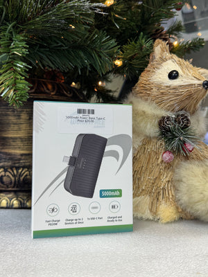 5000mAh Power Bank Type-C