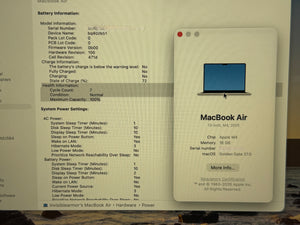MacBook Air 13" 2025 M4 16GB 256GB