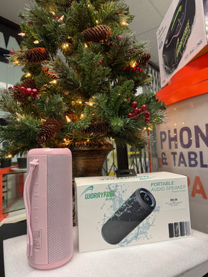 Worry Free Gadgets Bluetooth Speaker Pink WQ29
