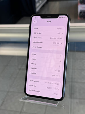 iPhone 11 Pro Max 512GB Unlocked Pre-owned