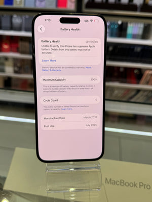 iPhone 15 Pro Max 256GB Unlocked Pre-owned